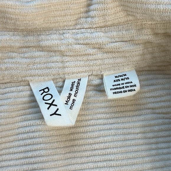 Roxy brand “Let it go” corduroy shirt shacket SZ S-M - Picture 4 of 8